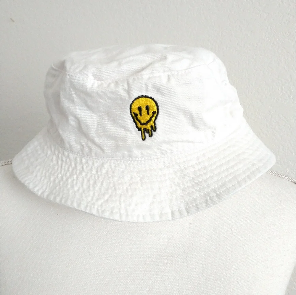 Stickie Bandits Smiley Face Bucket Hat Sun Hat Child's One Size